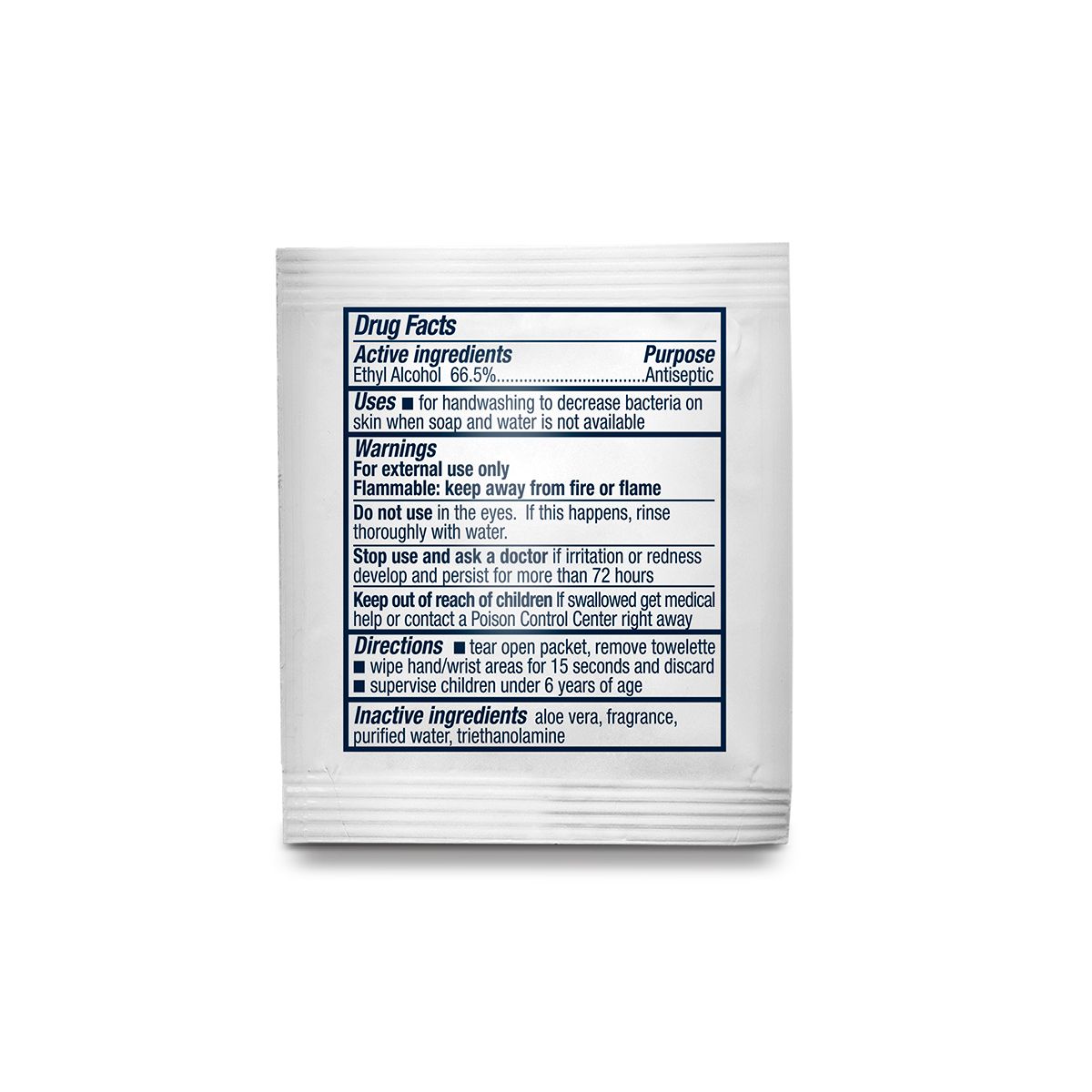 Safetec of America PAWS Antimicrobial Individual Towelette, 5" x 8", Case (SOA 34400) medical supply