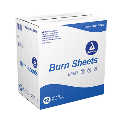 Dynarex Sterile Burn Sheet medical supply