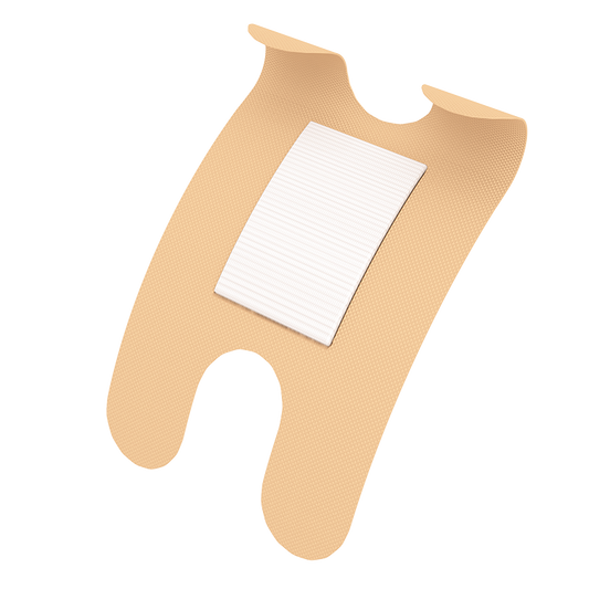 DynaSafety Knuckle Fabric Bandage Sterile 1 1/2 x 3 Bulk Case medical supply