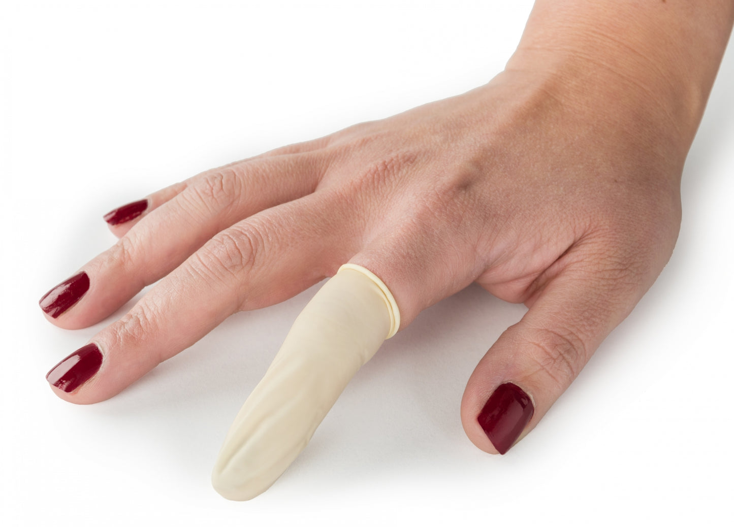 Grafco Reinforced Latex Finger Cots Non-Medical 144/Box medical supply