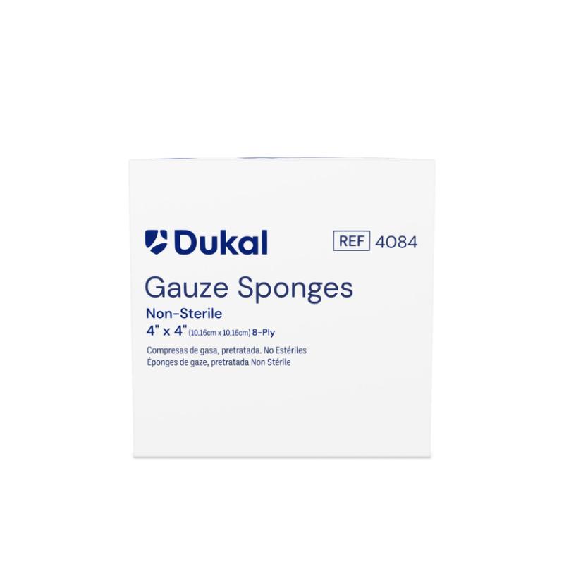 Dukal Gauze Sponges 8-Ply 4 inch x 4 inch medical supply