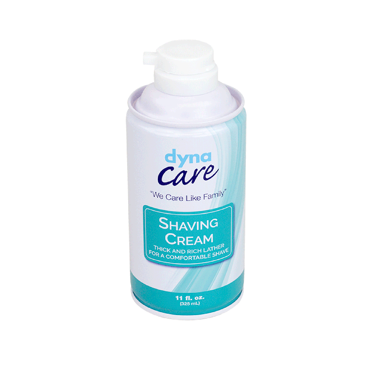 DynaCare Shaving Cream 11 oz Case of 12 medical supply