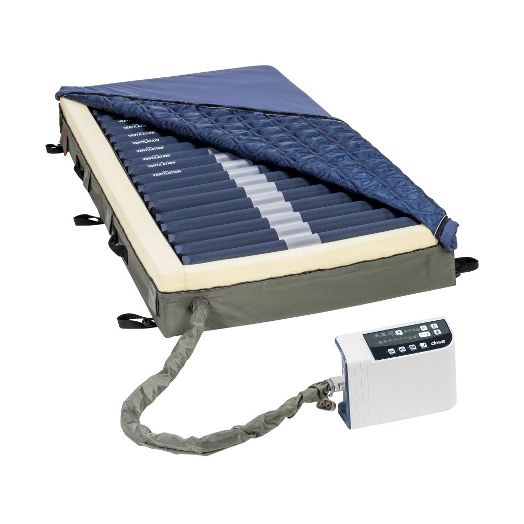 PreserveTech, Med-Aire Edge, Alternating Pressure & Low Air Loss Mattress Replacement System, Digital (14360-P)