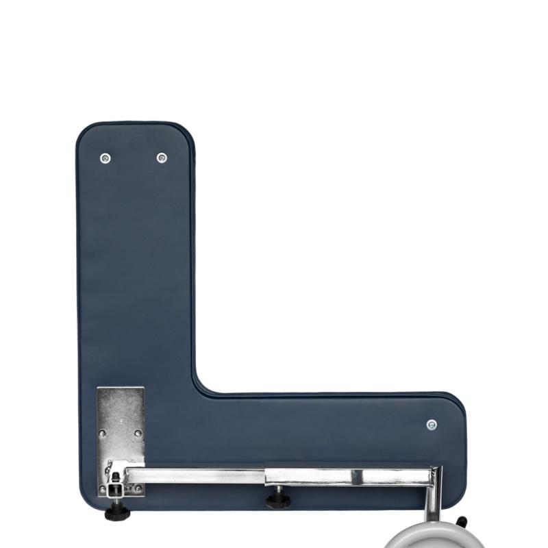 Adjustable Flip Arm For Blood Draw Chair (4387BLK), Blue