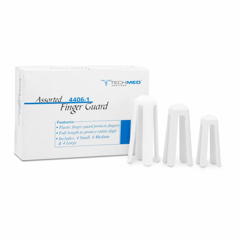 Dukal Plastic Finger Guard Small 4406S 12 Box medical supply