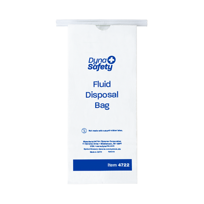 DynaSafety Fluid Disposal Bag Case of 500 medical supply