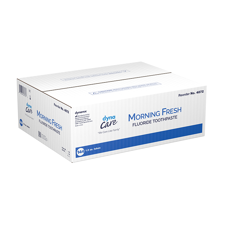dynaCare Toothpaste 1.5 oz Tube Case of 144 medical supply