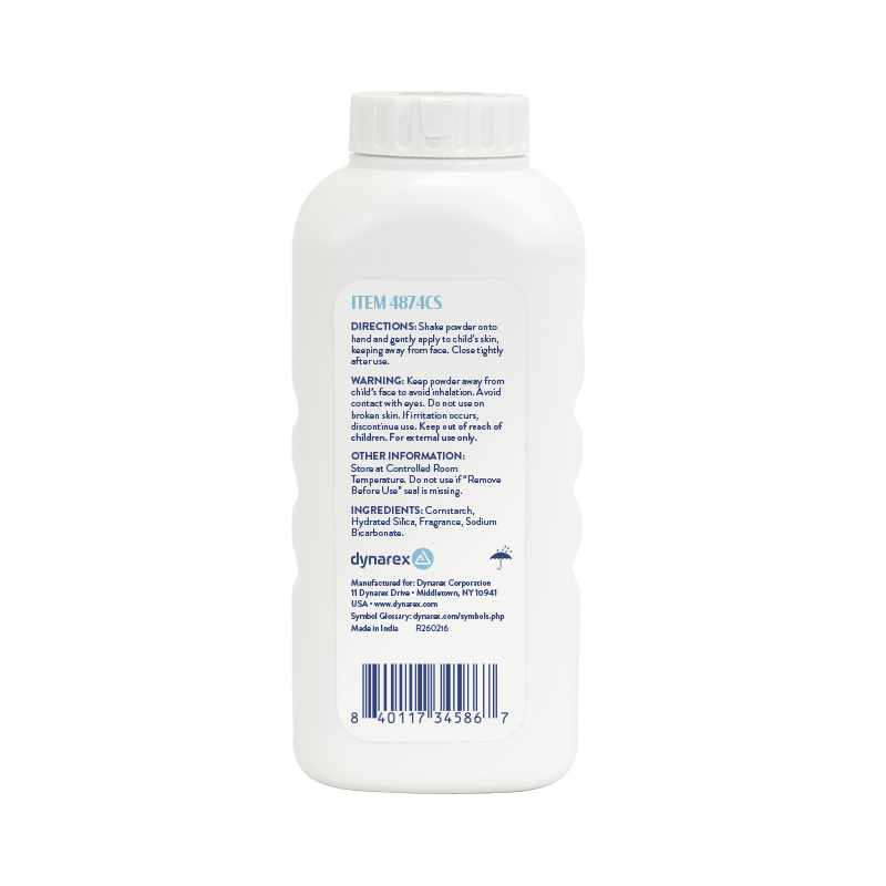Baby Powder (Talc-Free), Case of 48 (4874-CS), medical supply