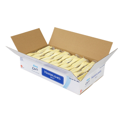 dynaCare Adult Hairbrushes Ivory Case of 288 medical supply