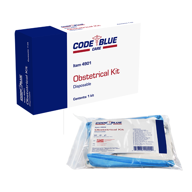 Dynarex Obstetrical Kit Bagged Case of 10 medical supply