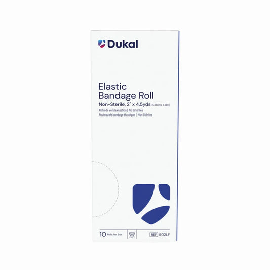 Dukal Non-Latex Elastic Bandage Roll 2 inch x 4.5 yds medical supply