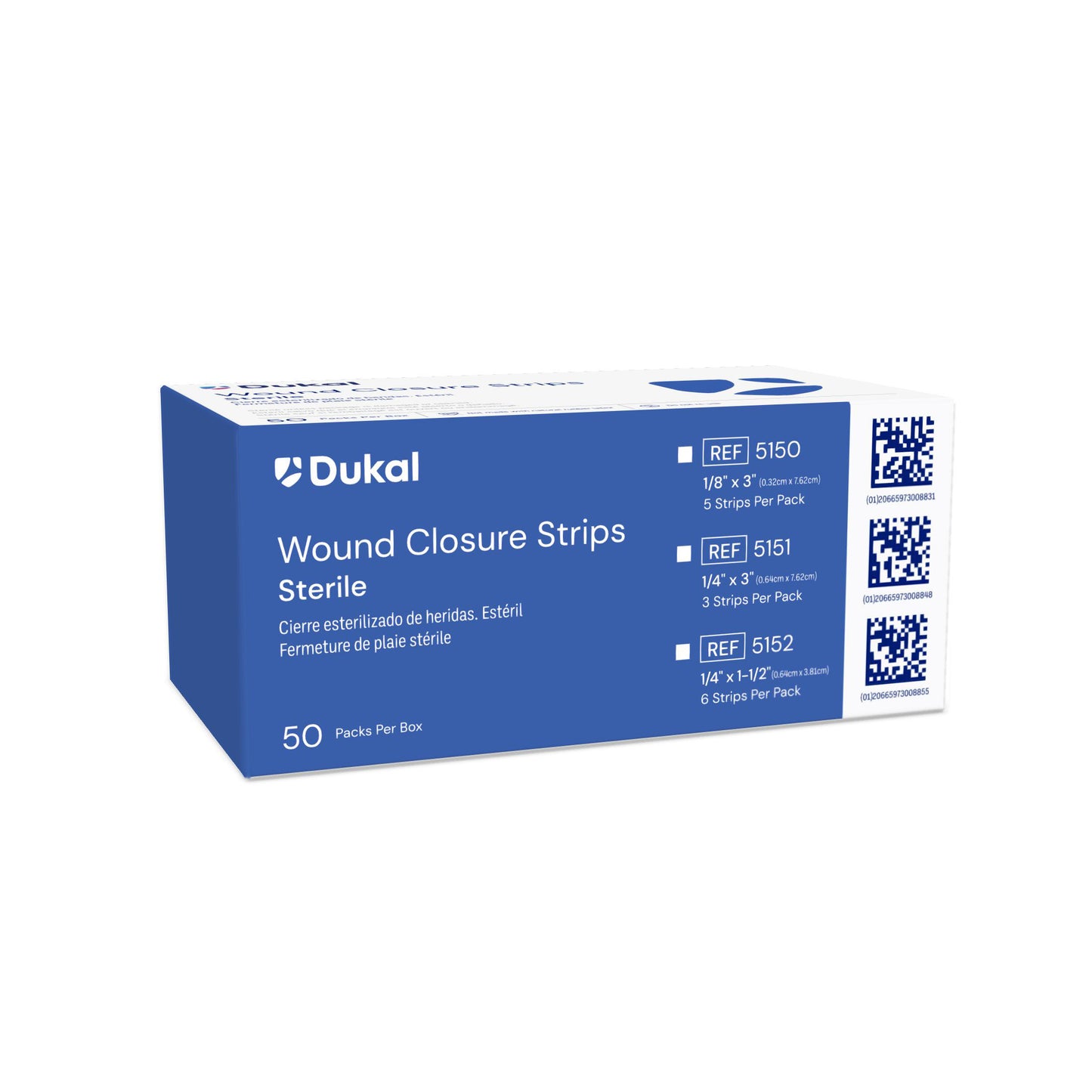 Dukal Sterile Wound Closure Strips 1/4 x 3 inch medical supply