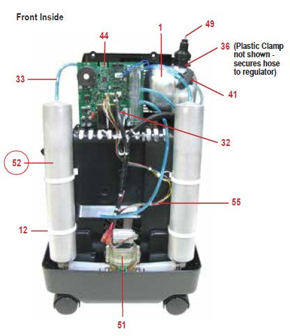 Drive DeVilbiss Sieve Bed Part 5L Oxygen Concentrator Model 525 2/Case medical supply