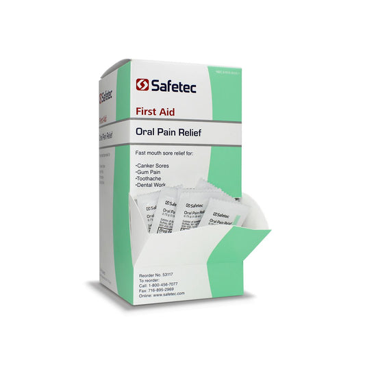Safetec of America Oral Pain Relief 0.75g, Case (SOA 53117) medical supply
