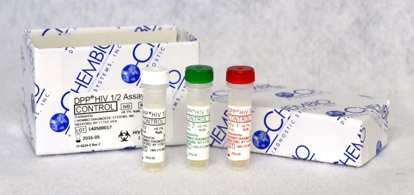 Chembio DPP HIV 1/2 Rapid Test Control Pack medical supply