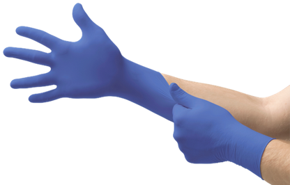 Ansell Micro-Touch Nitrile Exam Gloves Medium Case medical supply