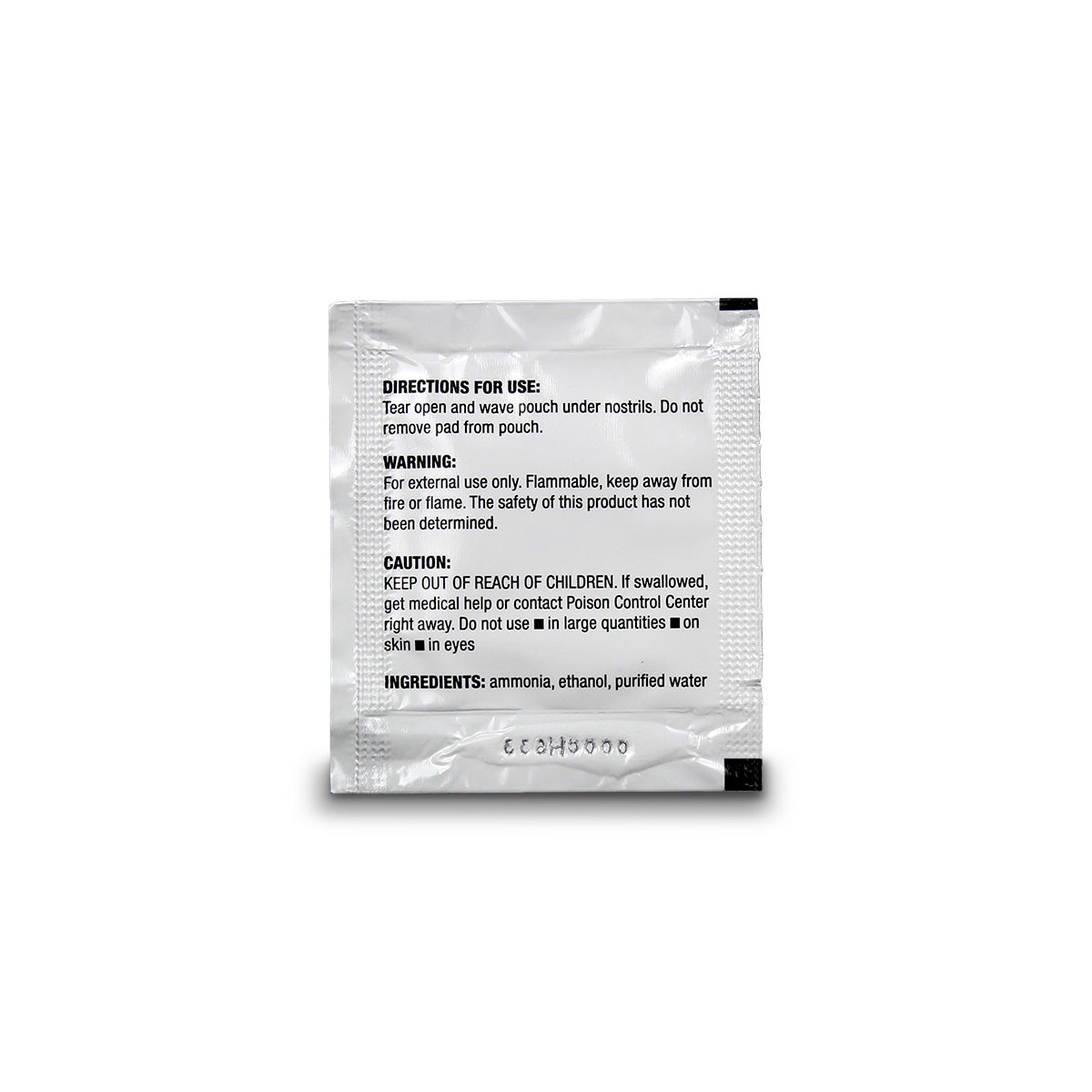 Safetec of America Ammonia Inhalant Towelettes Case medical supply