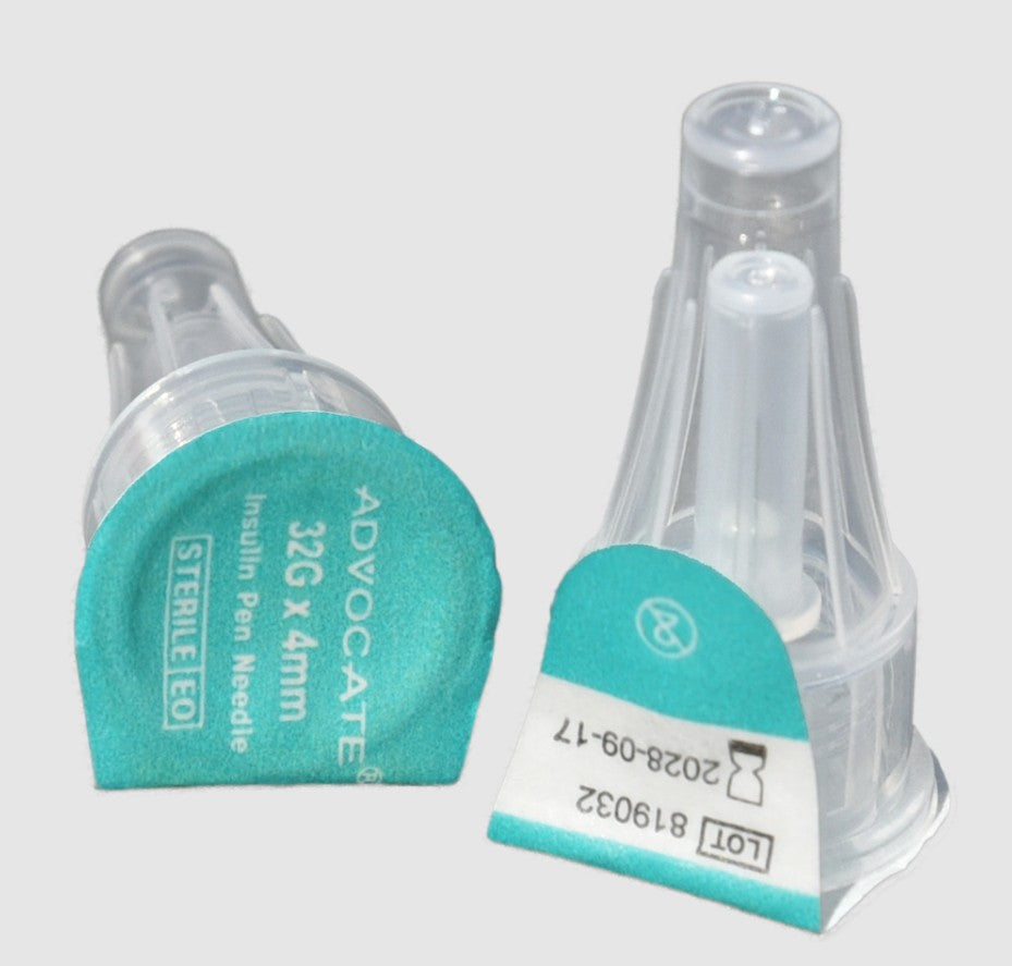 Advocate Pen Needles 32G x 4mm 5/32 Inch 100 per Box medical supply