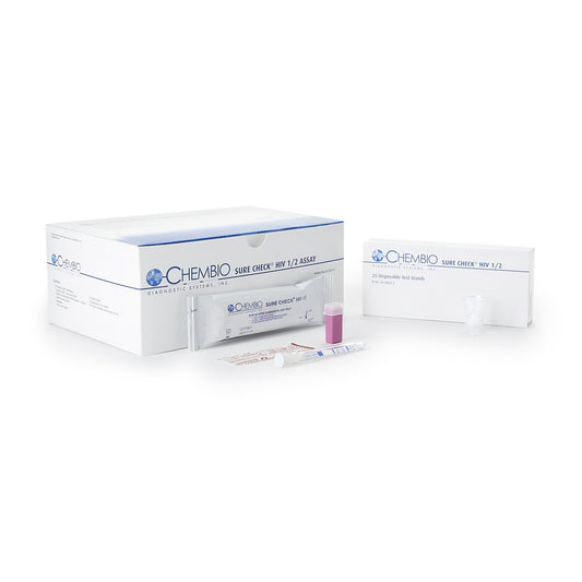 Chembio SURE CHECK HIV 1/2 Assay 25 Tests/Kit medical supply