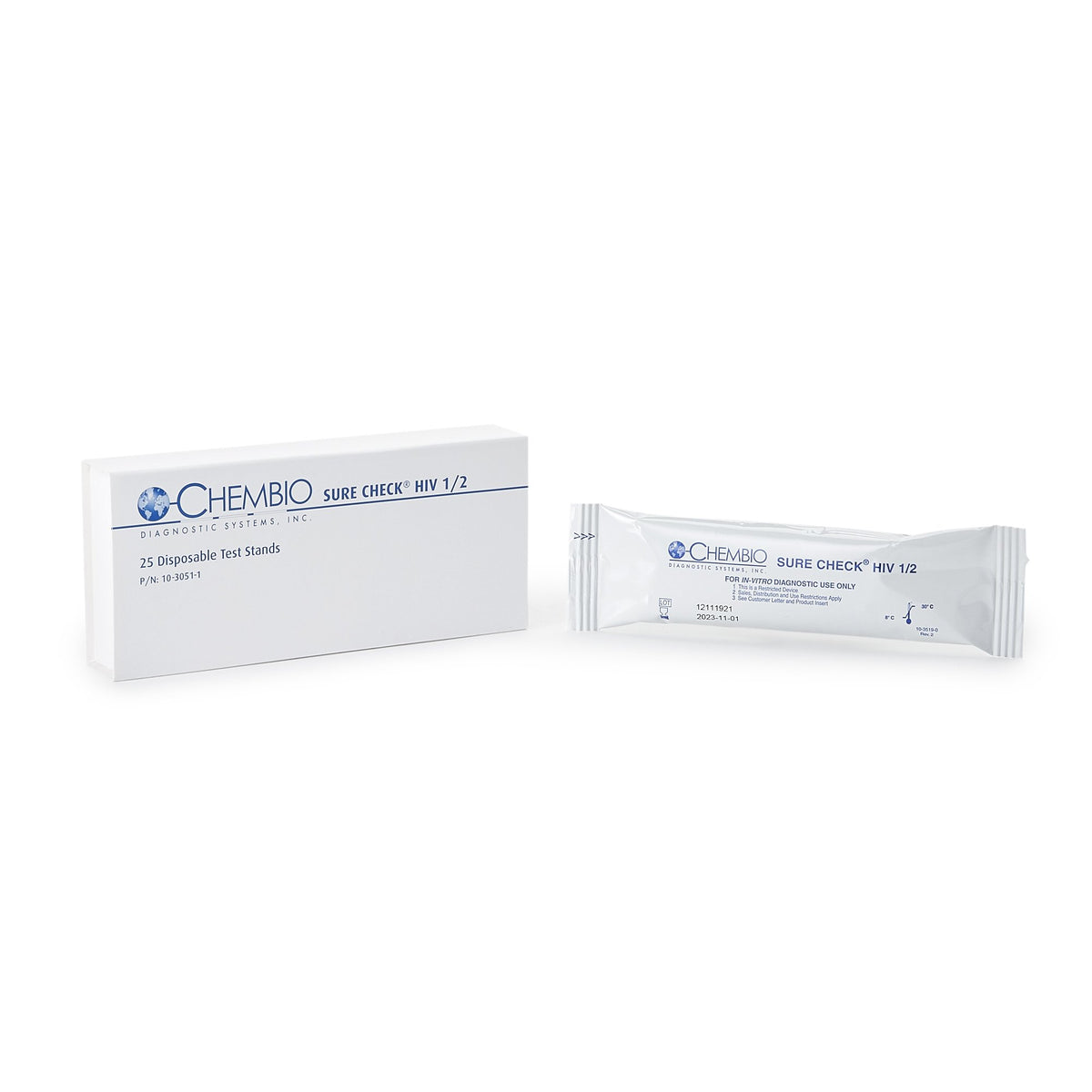 Chembio SURE CHECK HIV 1/2 Assay 25 Tests/Kit medical supply