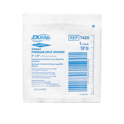 Dukal Premium Split Sponge 7420 Case medical supply