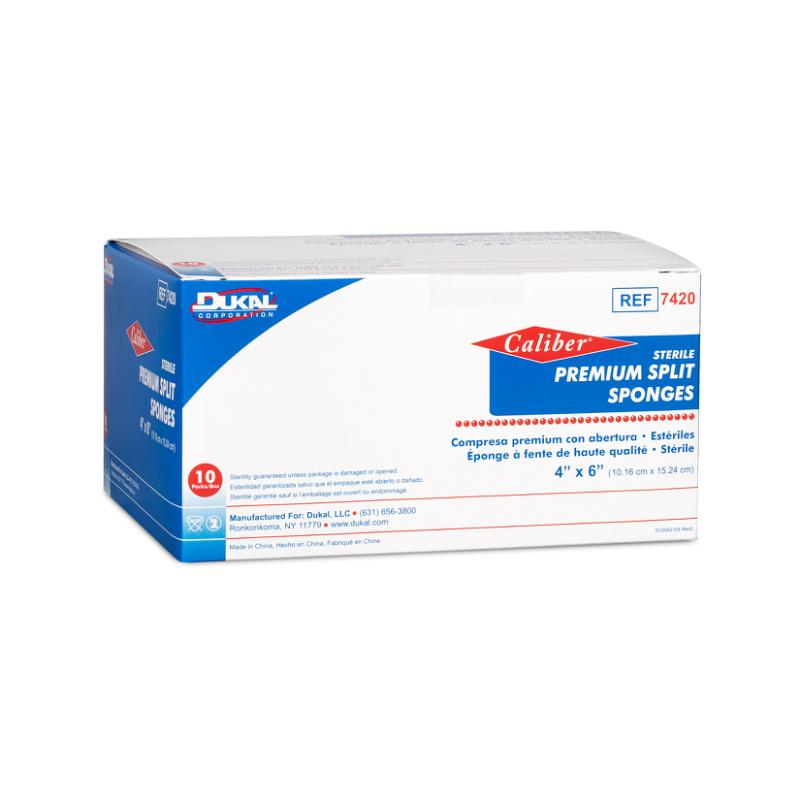 Dukal Premium Split Sponge 7420 Case medical supply