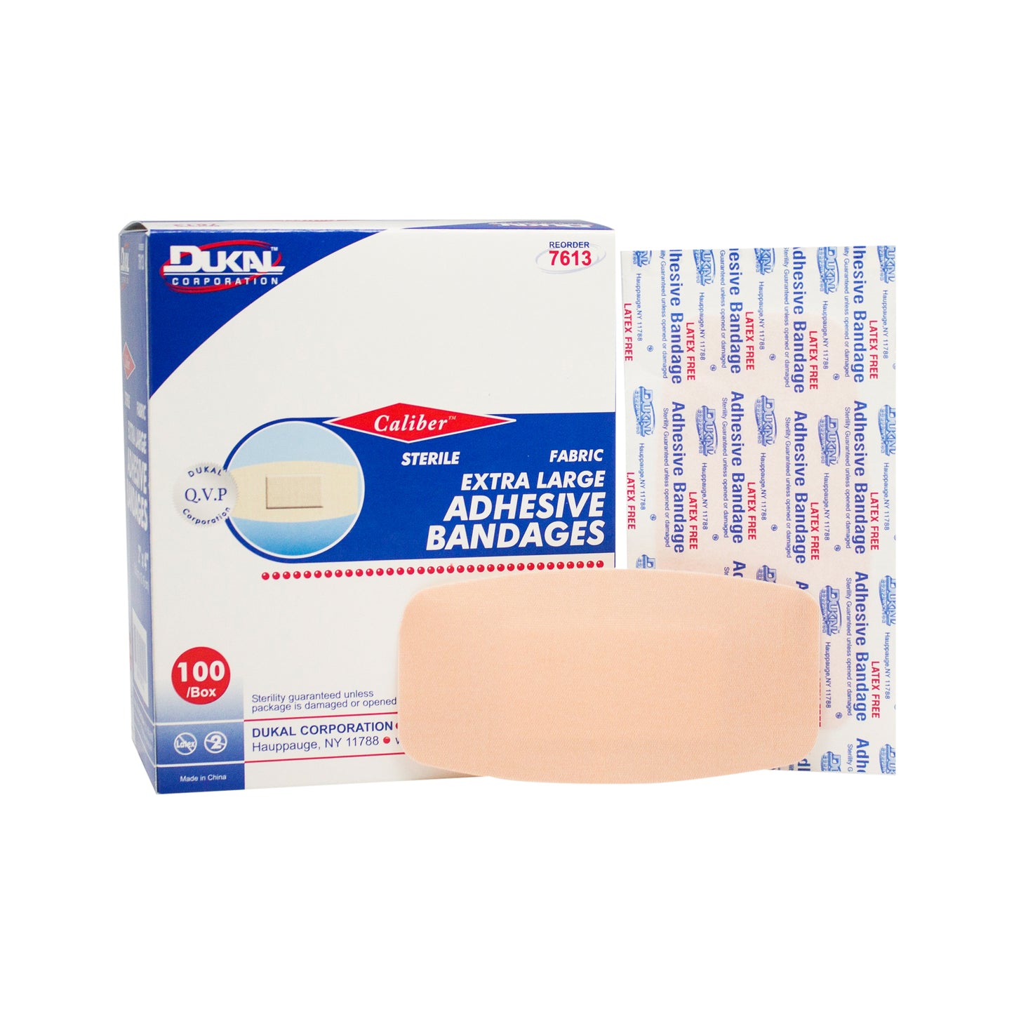 Dukal Sterile Fabric Adhesive Bandages 2 x 4 inch XL medical supply