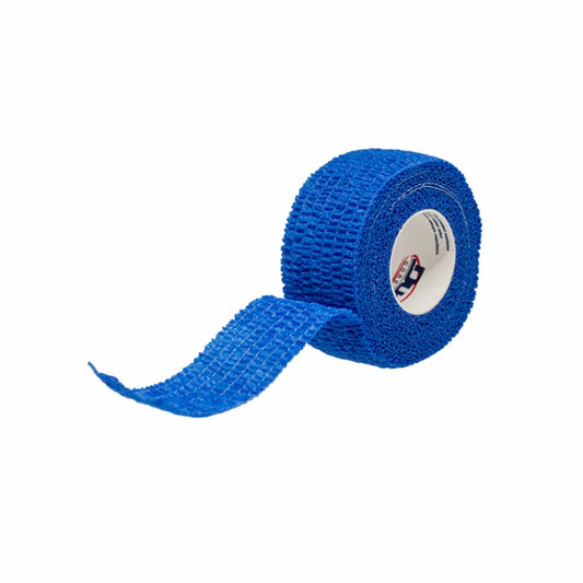 Dukal Non-Sterile Cohesive Bandage 1 Inch Dark Blue Box of 30 medical supply