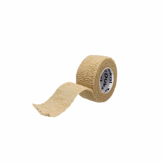 Dukal Non-Sterile Cohesive Bandage 1 x 5 yd Tan Box of 30 medical supply