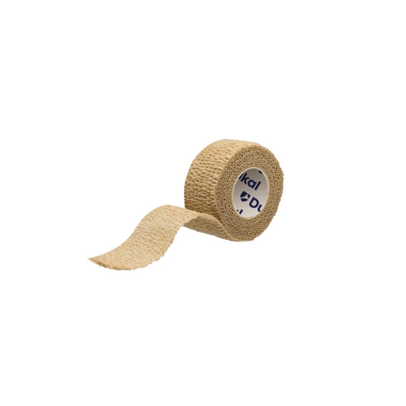 Dukal Non-Latex Cohesive Bandages 1 inch x 5 yds Tan medical supply