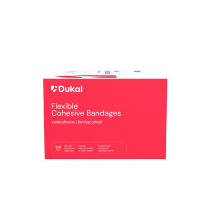 Dukal Non-Latex Cohesive Bandages 1 inch x 5 yds Tan medical supply