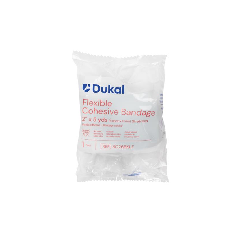 Dukal Non-Latex Cohesive Bandages 2 inch x 5 yds Black medical supply