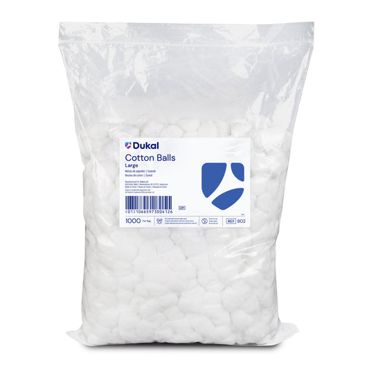 Dukal Large Cotton Balls Non-Sterile Case medical supply