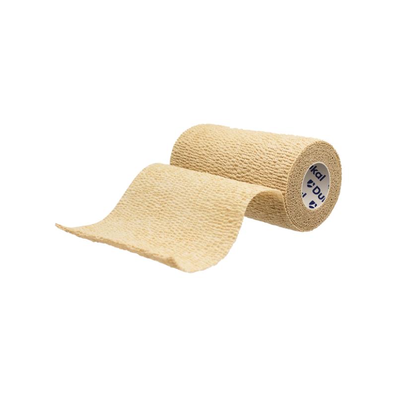 Dukal Non-Latex Cohesive Bandages 4 inch x 5 yds Tan medical supply