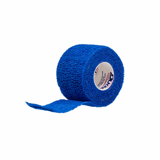Dukal Non-Sterile Cohesive Bandage 1.5 x 5 yd Dark Blue Box medical supply