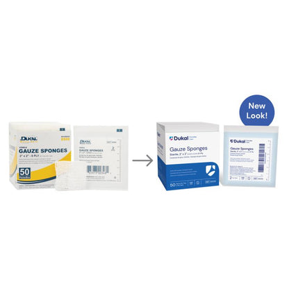 Dukal Everyday Care Sterile Gauze Sponges 8-Ply 2x2 medical supply