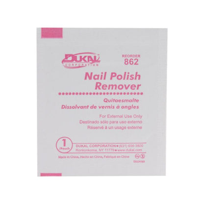 Dukal Nail Polish Remover Pad Case medical supply