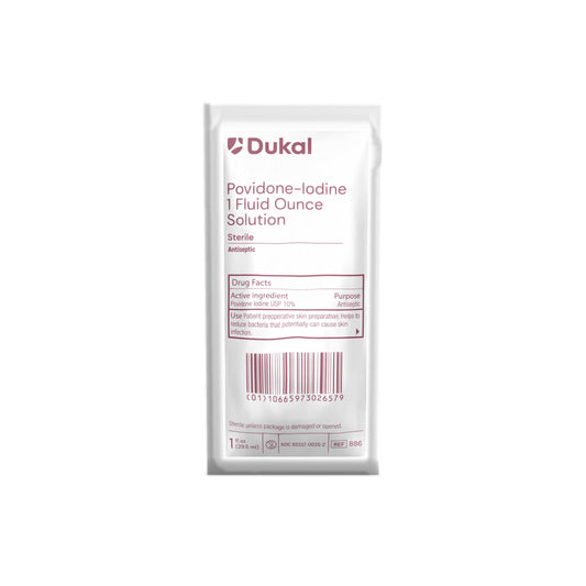 Dukal Sterile Povidone-Iodine Solution 1 fl oz medical supply