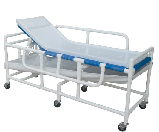 Lumex PVC Shower Bed Stretcher 450 lbs Capacity medical supply