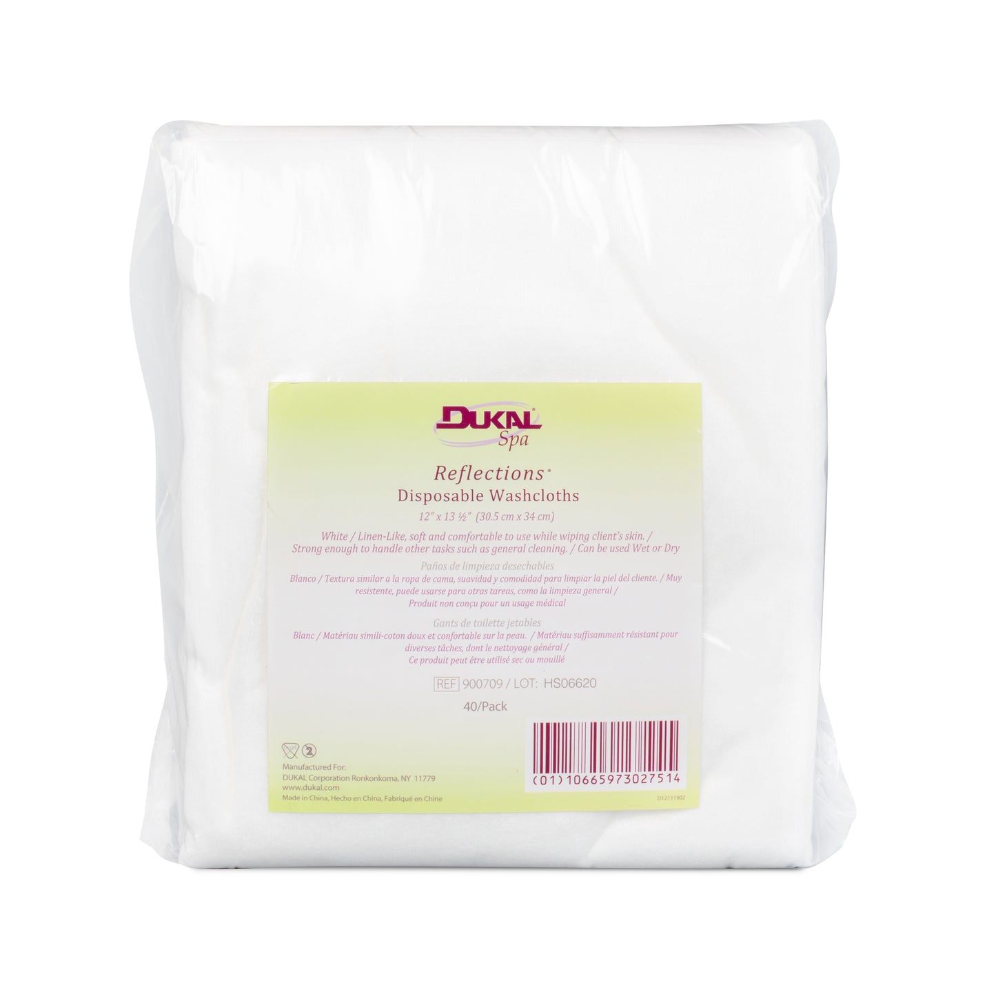 Dukal Washcloth 12in x 13.5in Case medical supply