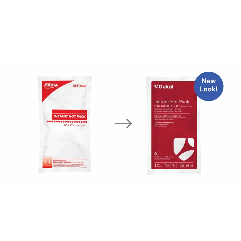 Dukal Instant Hot Pack 5" x 9" 24 Case medical supply