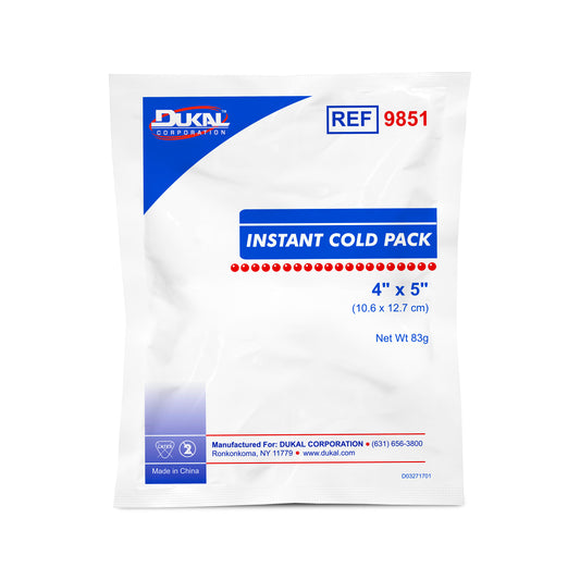 Dukal Instant Cold Pack 4" x 5" 50/Case medical supply