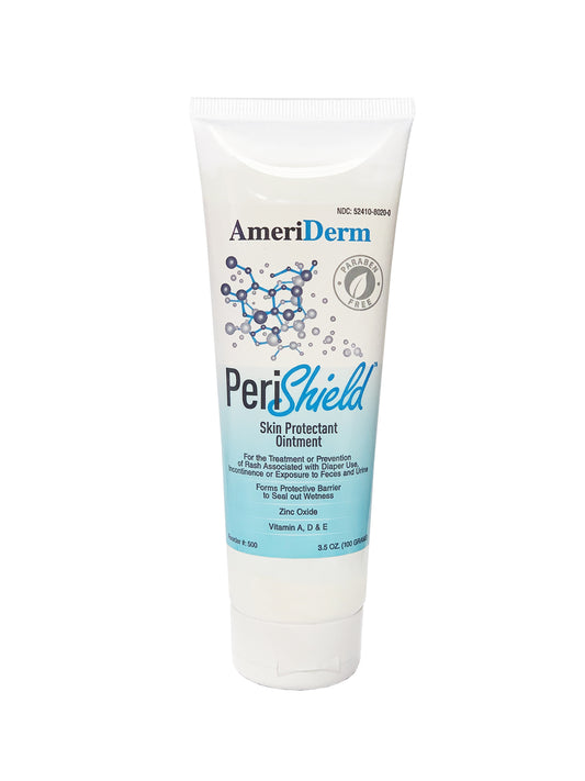 AmeriDerm PeriShield Barrier Ointment 3.5 oz Tubes Case of 24 medical supply