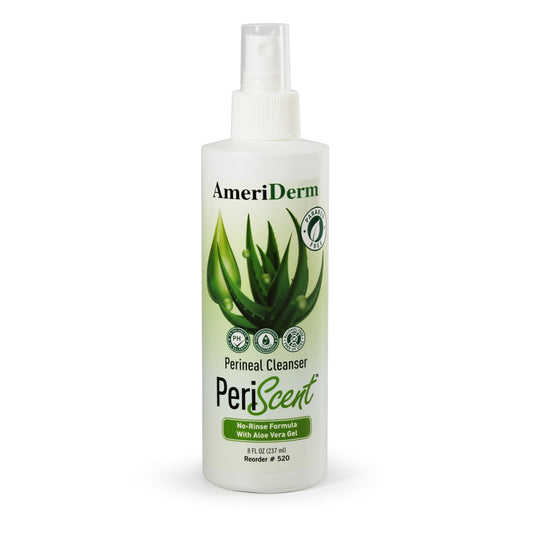 AmeriDerm PeriScent Scented Perineal Cleanser 8 oz Case of 48 medical supply