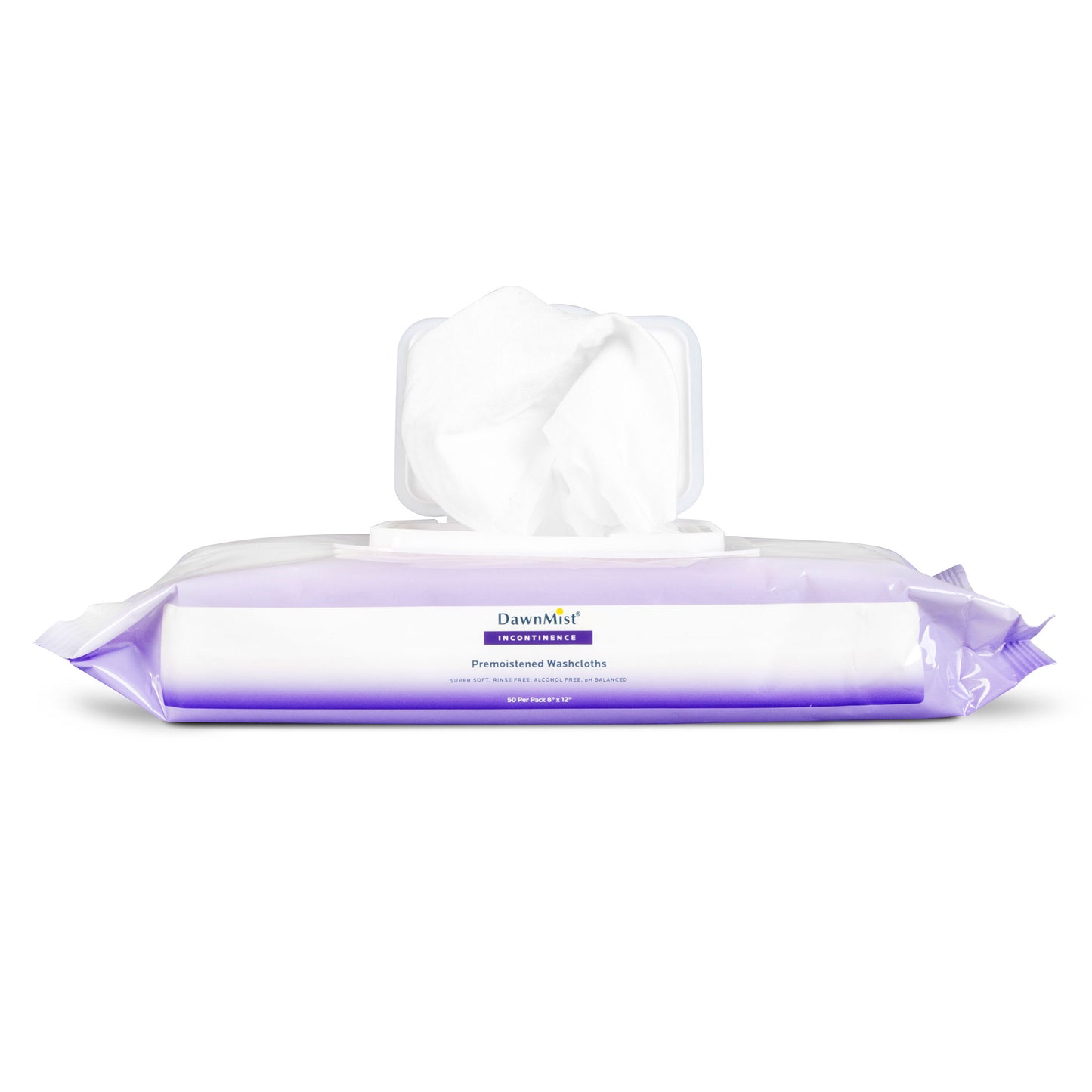Dawn Mist Pre-Moistened Washcloth Soft Pack 8in x 12in Case medical supply