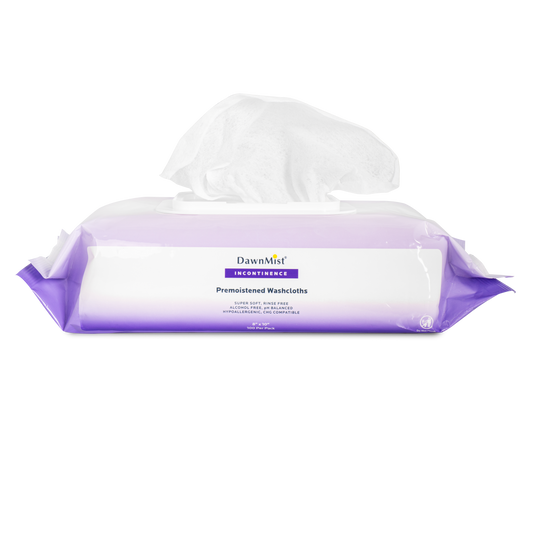Dawn Mist Pre-Moistened Scented Washcloths 8 x 10 medical supply