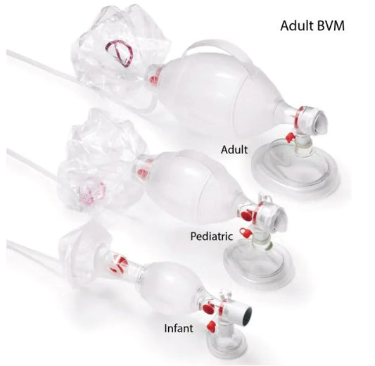 Kemp USA Ambu Adult Bag Valve Mask medical supply
