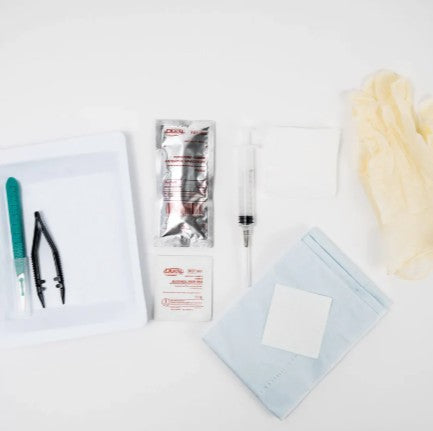 Trocar Supplies 3.5mm Disposable Blunt Tip Trocar Combo Kit Case of 20 medical supply