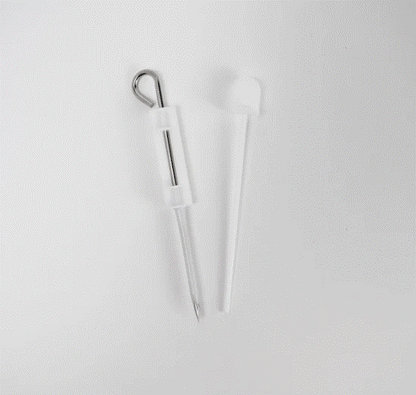 Trocar Supplies 3.2mm Stainless Steel Sharp Trocar Kit Antiseptic Large Gloves medical supply