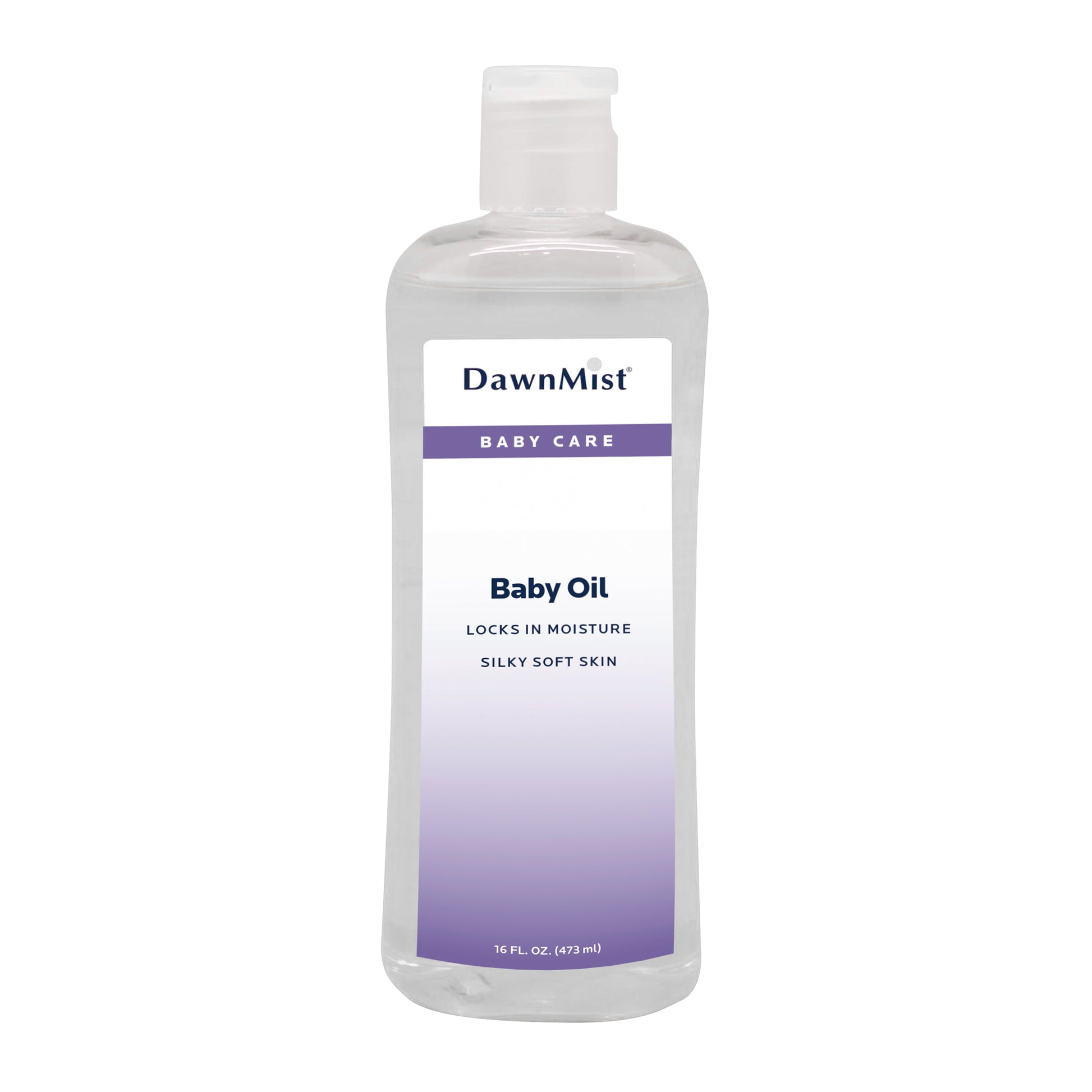 Dawn Mist Baby Oil 16 oz Case medical supply
